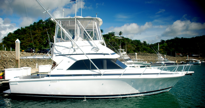 luxury fishing boats quepos costa rica